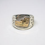 Wolf Hand Carved Ring by Frank Wallace, Lil'wat