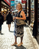 Bronze 3-in-1 Convertible Backpack Purse - Vegan Leather