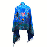 Breath of Life Eco Shawl by Leah Dorion, Métis