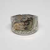 Eagle Hand Carved Ring by Frank Wallace, Lil'wat