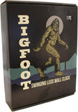 Sasquatch Moving Legs Clock