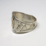 Eagle Hand Carved Ring by Frank Wallace, Lil'wat
