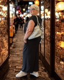 Gold 3-in-1 Convertible Backpack Purse - Vegan Leather