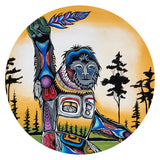 Saskquatch Tshirt by Jessica Somers, Abenakis