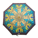 Strong Earth Woman Collapsible Umbrella by Leah Dorion, Métis