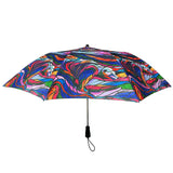 Salmon Hunter Collapsible Umbrella by Don Chase, Ojibway