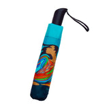 Mother Earth Collapsible Umbrella by Maxine Noel, Sioux