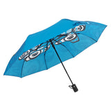 Love Birds Collapsible Umbrella by James Johnson, Tlingit Ch’áak’ Dakl’aweidi Clan