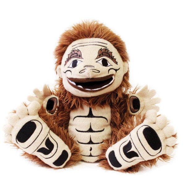 Big Foot the Sasquatch Puppet by Justien Senoa Wood, Dene, Northern Tutchone