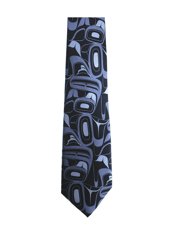 Kelly Robinson Eagle Indigenous Silk Tie