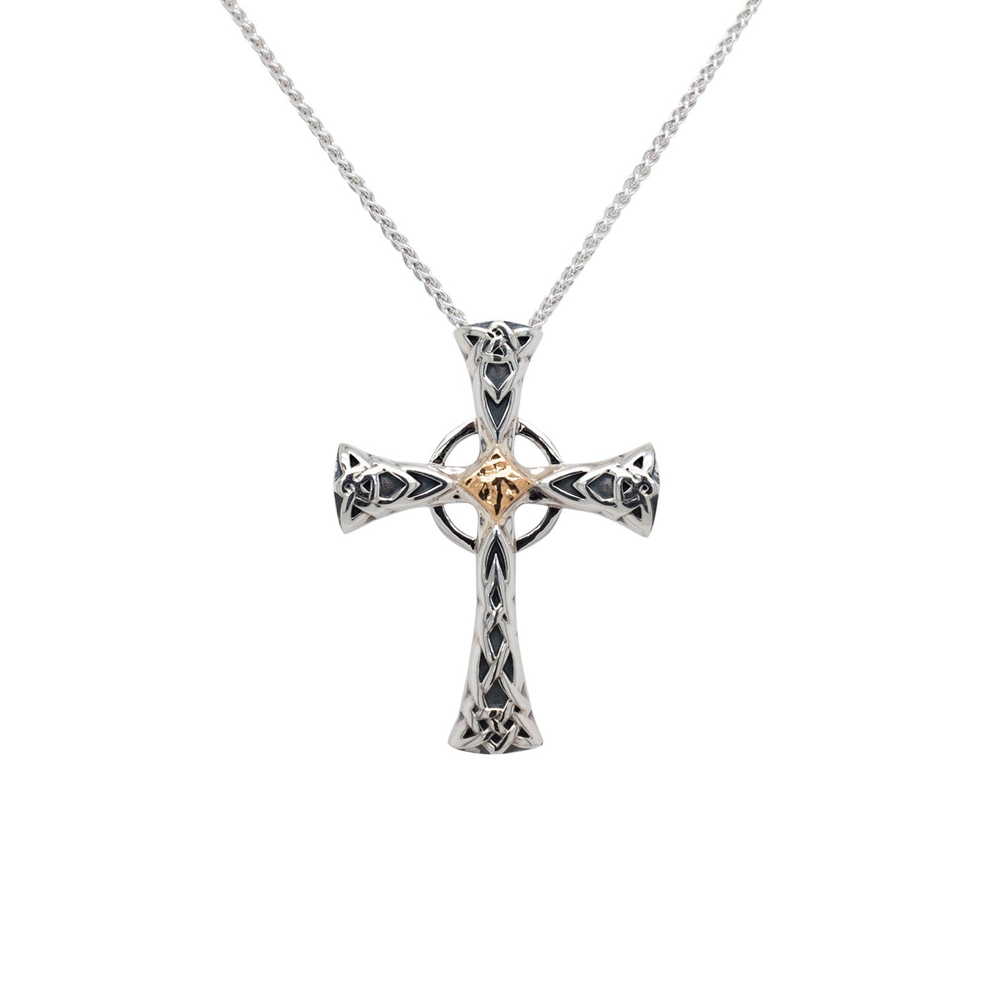 KEITH JACK CELTIC CROSS PENDANT SMALL
