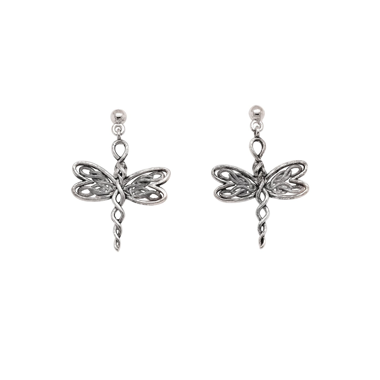 KEITH JACK DRAGONFLY POST EARRINGS