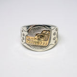Wolf Hand Carved Ring by Frank Wallace, Lil'wat