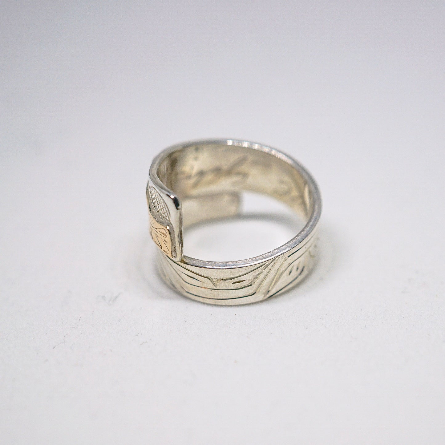 Grizzly Adjustable Wrap Ring by Frank Wallace, Lil'wat
