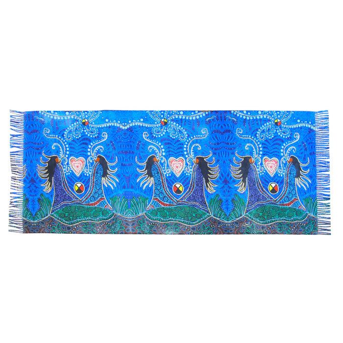 Breath of Life Eco Shawl by Leah Dorion, Métis
