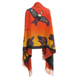 Seven Grandfather Teachings Eco Shawl by Cody Houle, Anishinaabe