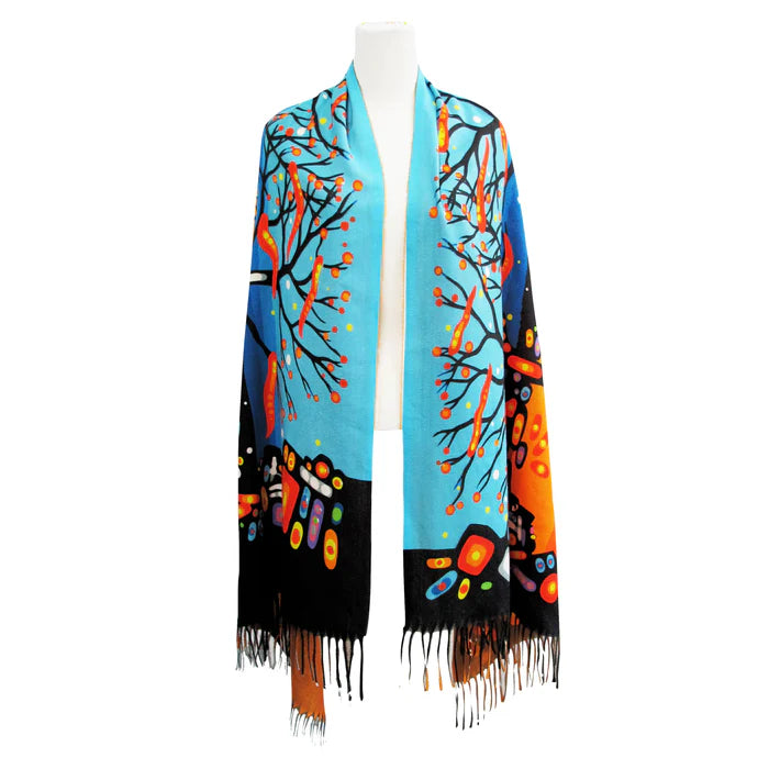 Remember Eco-Shawl by by John Rombough, Chipewyan