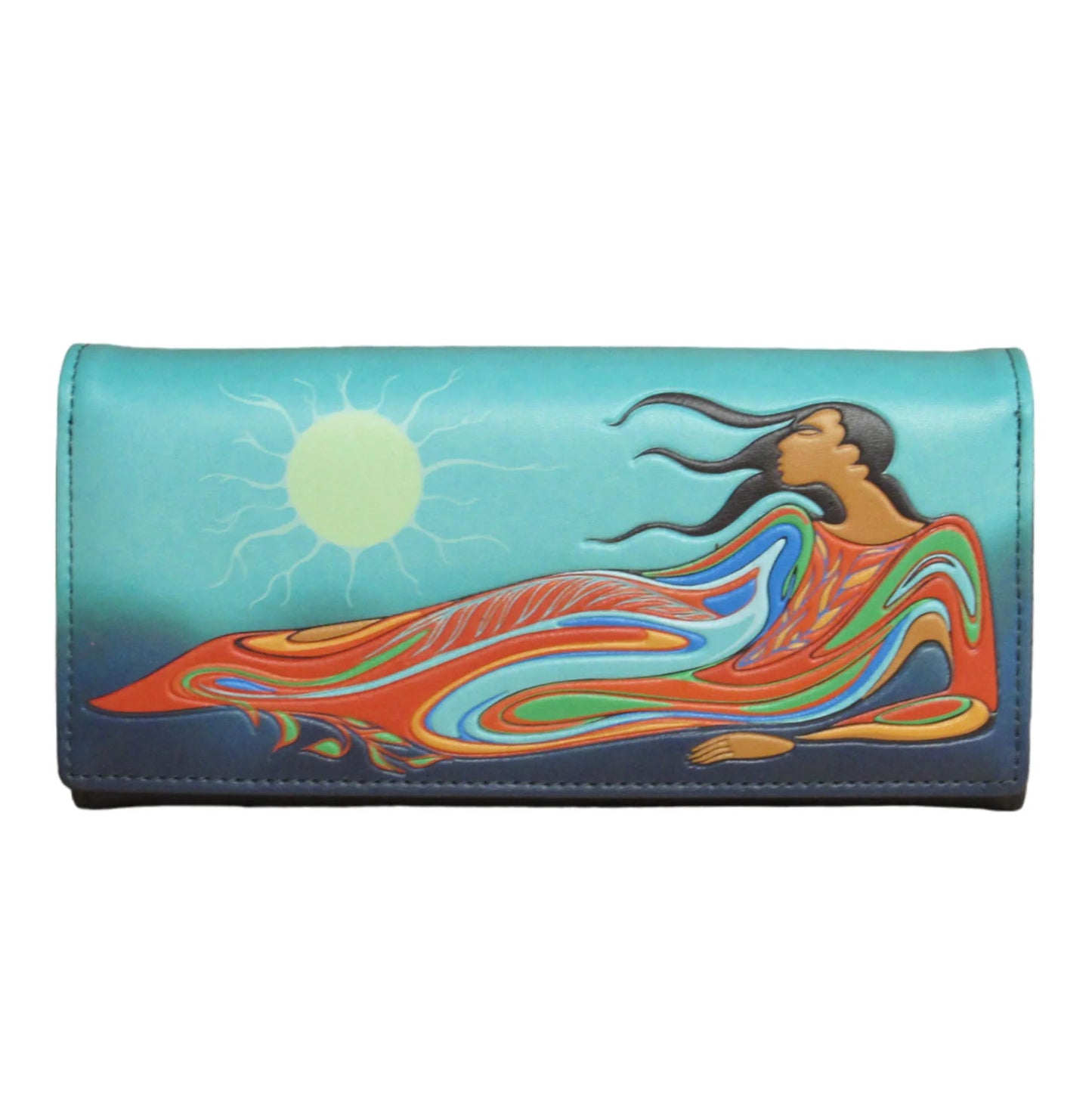 Earth Mother Wallet by Maxine Noel, Sioux