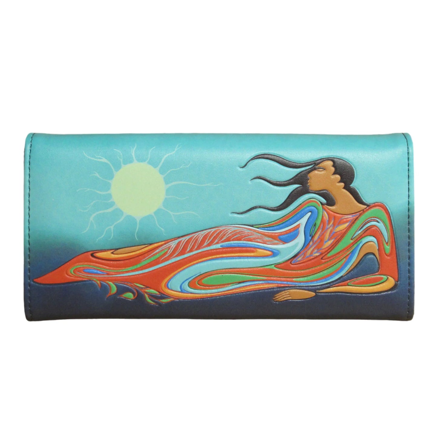 Earth Mother Wallet by Maxine Noel, Sioux