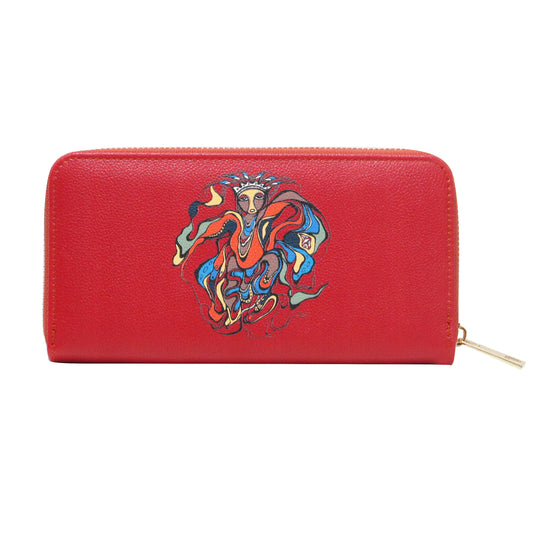 Pow Wow Dancer Wallet by Daphne Odjig, Potawatomi