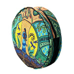 Strong Earth Woman 17" Drum Bag by by Leah Dorion, Métis