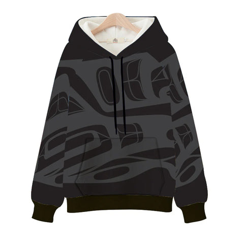 Eagle Freedom Hoodie by Francis Dick, Kwakwaka’wakw