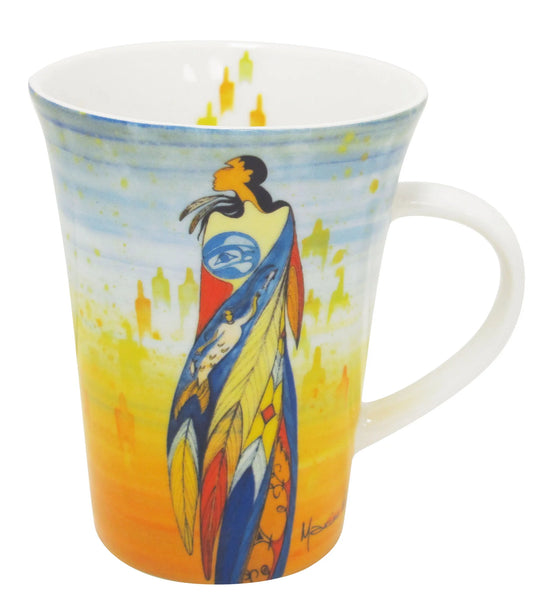 Not Forgotten Porcelain Mug by Maxine Noel, Sioux