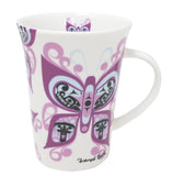 Celebration of Life Porcelain Mug by Francis Dick, Kwakwaka'wakw