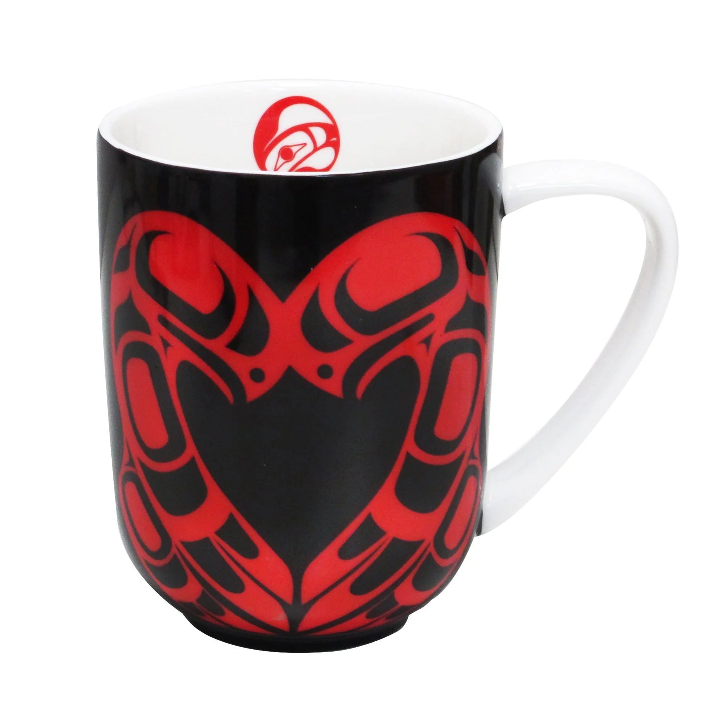 Eagle Heart Porcelain Mug by Roy Henry Vickers, Tsimshian