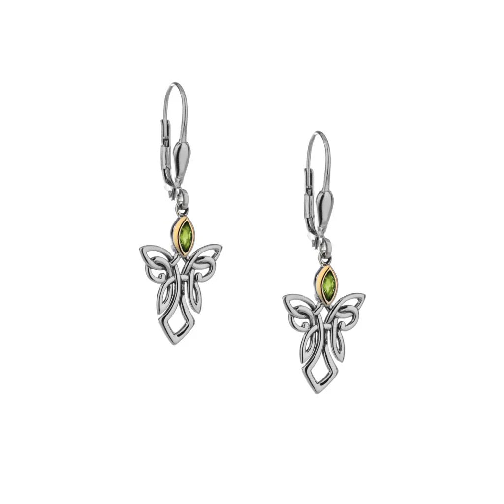 Guardian Angel Celtic Earrings