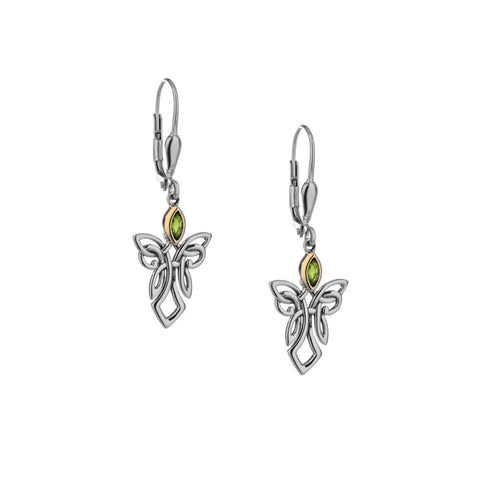 Guardian Angel Celtic Earrings