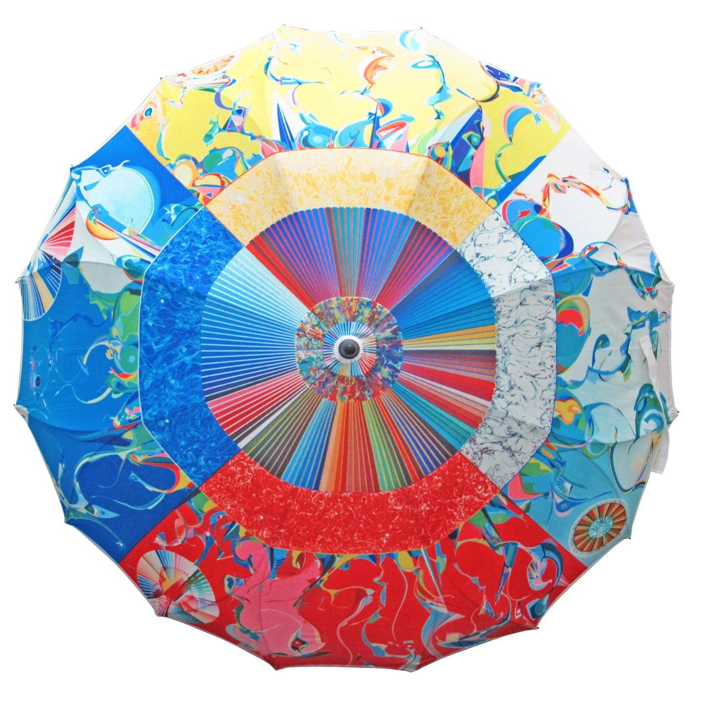 Morning Star Full Panel Umbrella by Alex Janvier, Denesuline and Saulteaux