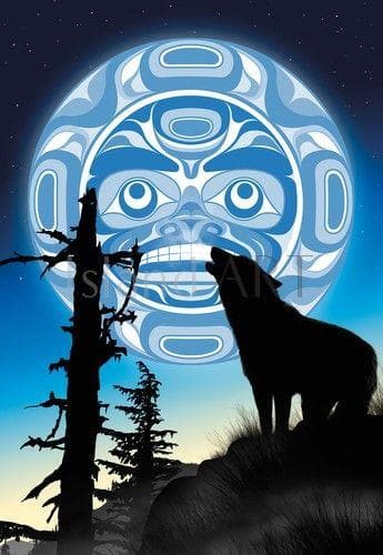Hase' Aluminum Art Print by Andy Everson, K’ómoks