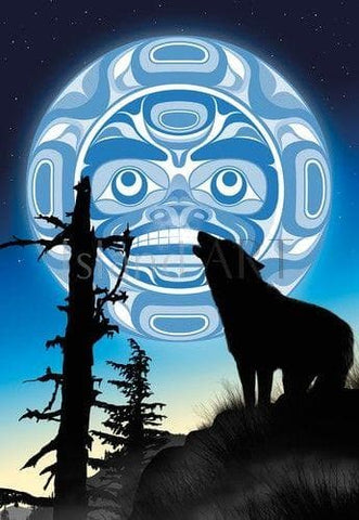 Hase' Aluminum Art Print by Andy Everson, K’ómoks