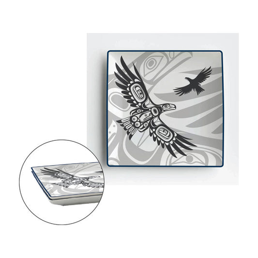 Soaring Eagle Appetizer Plates by Corey Bulpitt, Haida