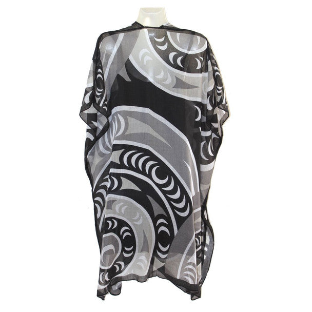 Life Sheer Fashion Wrap by LessLIE, Coast Salish