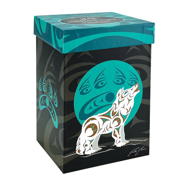 Howling Wolf Mug by Charles Darrell Thorne, Coast Salish