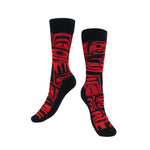 Art Socks - Eagle Crest, by Ben Houstie, Bella Bella