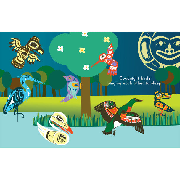 Goodnight World Board Book by Paul Windsor, Haisla, Heiltsuk
