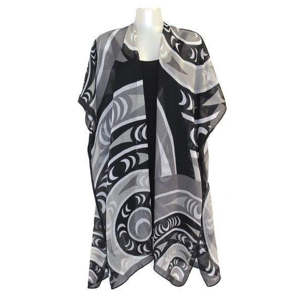 Life Sheer Fashion Wrap by LessLIE, Coast Salish