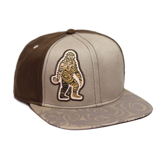 Sasquatch Snapback Cap by Francis Horne, Sr., Coast Salish