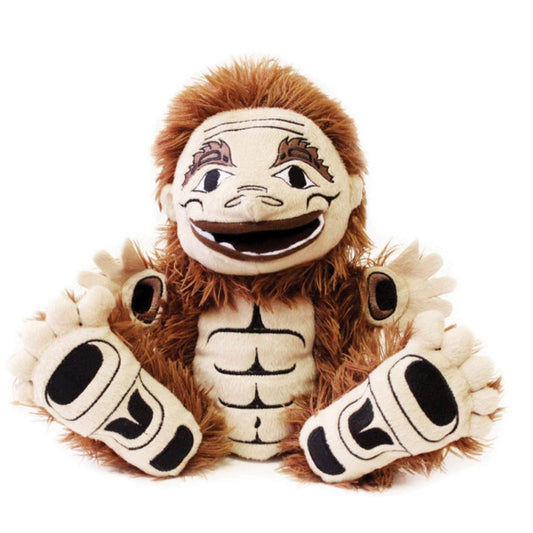 Big Foot the Sasquatch Puppet by Justien Senoa Wood, Dene, Northern Tutchone