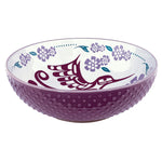 Hummingbird Porcelain Art Serving Bowl (Large) by Francis Dick, Kwakwaka'wakw