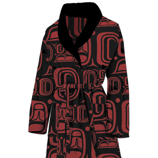 Formline Lounge Robe by Ernest Swanson, Haida