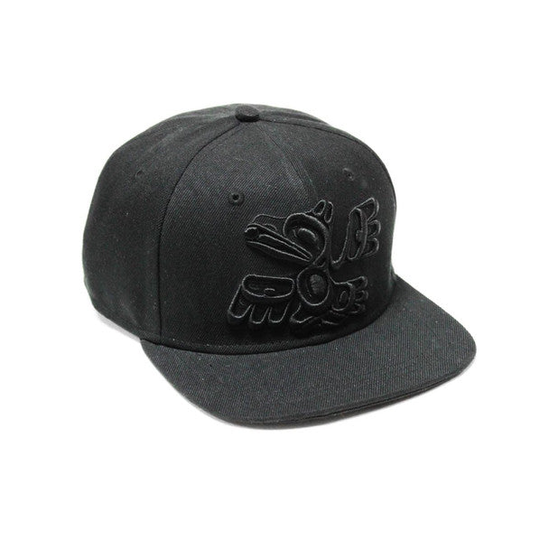 Raven Snapback Cap by Allan Weir, Haida