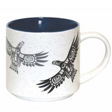Soaring Eagle Ceramic Mug by Corey Bulpitt, Haida