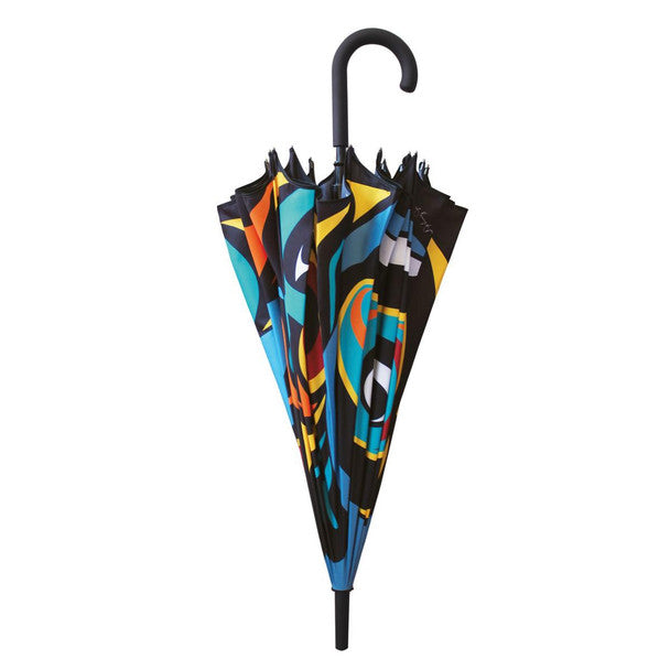 Whale Pacific Umbrella by Maynard Johnny, Jr, Coast Salish, Kwakwaka'wakw