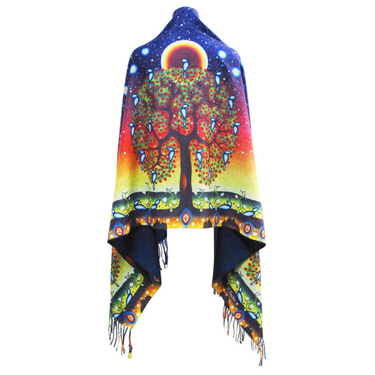 Tree of Life Eco-Shawl by by James Jacko, Odawa-Pottawatomi