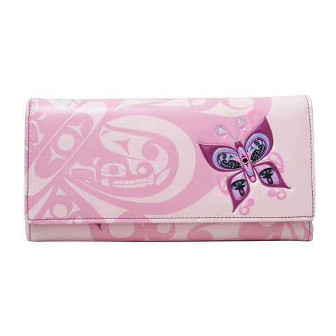 Francis Dick 'Celebration of Life' Butterfly Indigenous Wallet