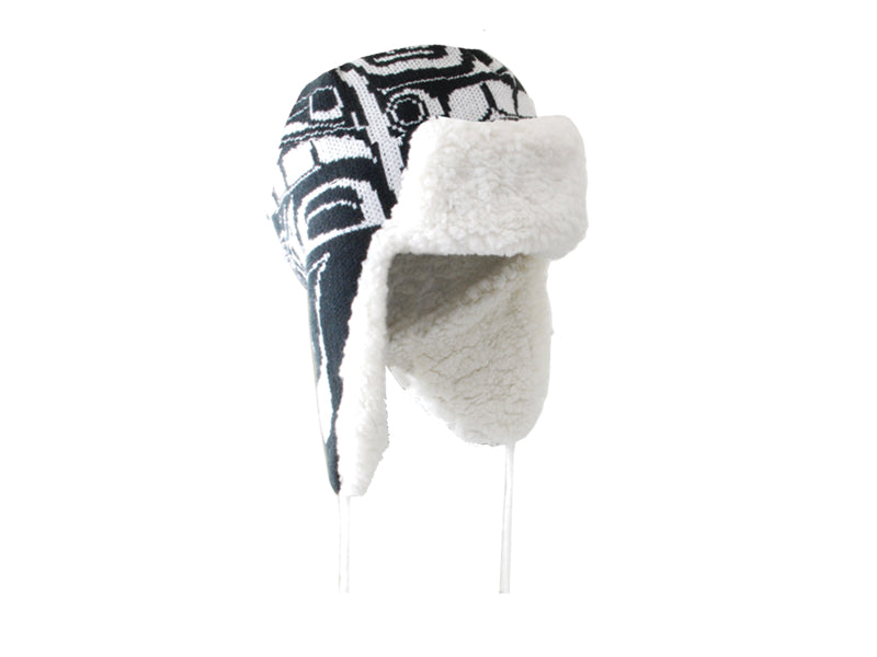 Kelly Robinson Indigenous Flap Hat Raven